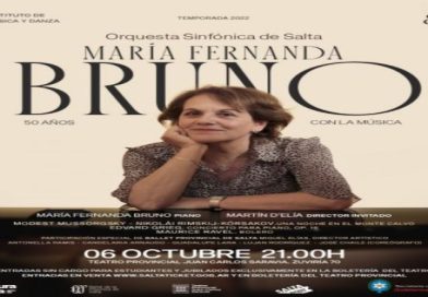 La pianista María Fernanda Bruno se presentará el jueves con la Orquesta Sinfónica de Salta