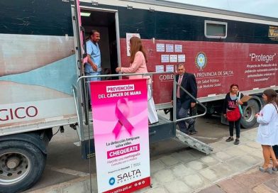 El móvil oncológico realiza mamografías en el departamento Orán