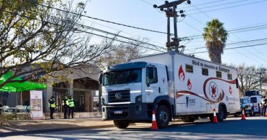 Mañana se podrá donar sangre de todo grupo y factor en Joaquín V. González