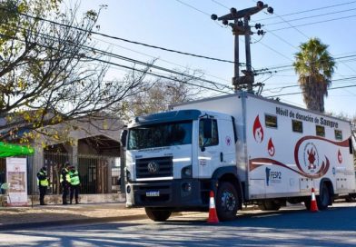Mañana colectarán sangre en El Carril