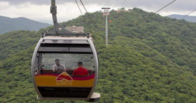 Vacaciones en la cima: los teleféricos San Bernardo y Ala Delta reciben a 2000 visitantes por día