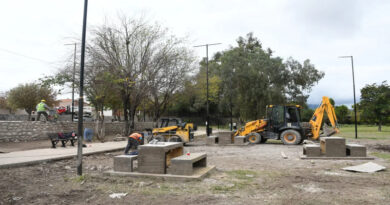 El Parque Los Sauces suma nuevo equipamiento, canchas deportivas y caminerías