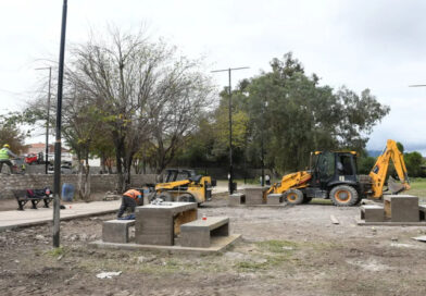 El Parque Los Sauces suma nuevo equipamiento, canchas deportivas y caminerías