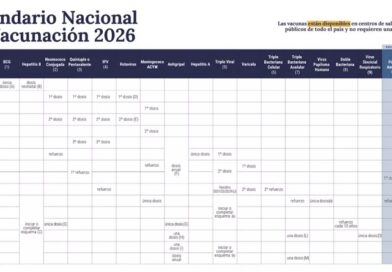Salta recibió partidas de vacunas para nuevo Calendario Nacional 2026
