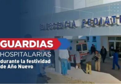 Durante la festividad por Año Nuevo los servicios de salud atenderán con guardias