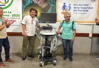El hospital Materno Infantil incorporó un nuevo ecógrafo portátil