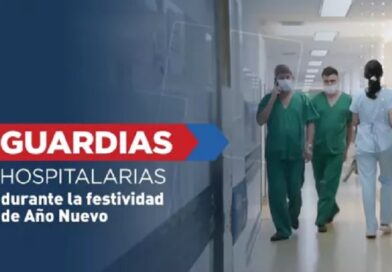 Más de 1800 personas fueron asistidas en guardias hospitalarias en año nuevo