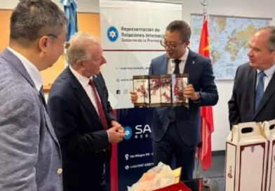 El Vicegobernador recibió a una misión oficial de la Embajada de China