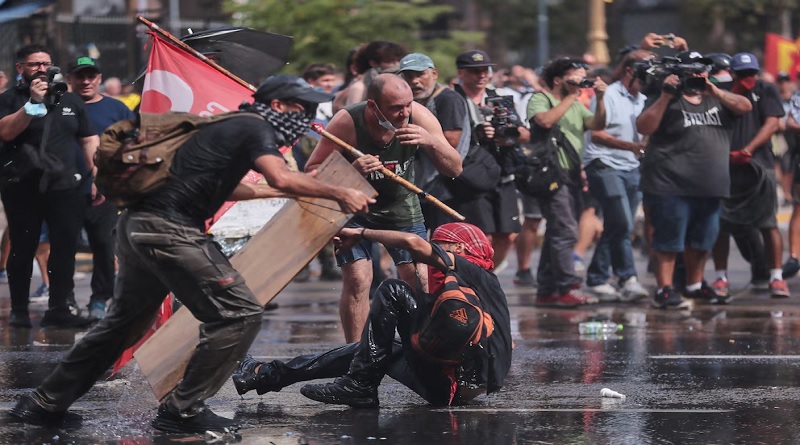El Gobierno endurece las medidas de seguridad y control para la marcha contra la reforma laboral en el Congreso