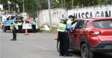 Orden y seguridad: en dos días se retuvieron más de 60 vehículos en controles de Tránsito