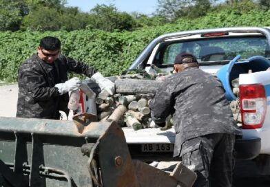 Importante operativo de descacharrado en Solidaridad