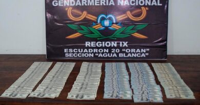 Orán: condenan a 4 años de prisión a una pareja que intentó pasar a Bolivia con 214 mil dólares ocultos en fajas