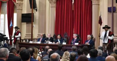 El gobernador Gustavo Sáenz brindó el informe de gestión en la 128 Asamblea Legislativa