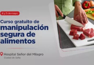 La próxima semana se dictará un curso presencial de manipulación de alimentos