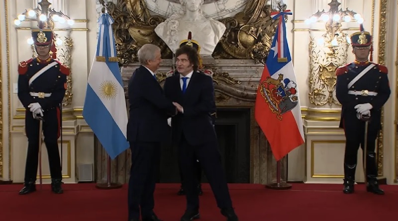 Javier Milei recibió a José Antonio Kast en su primer viaje oficial como presidente de Chile