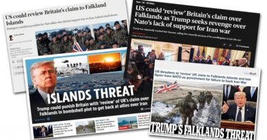La reacción de la prensa británica a la postura de Trump sobre las Malvinas: “La amenaza de las islas”