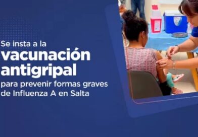 Salud insta a la vacunación antigripal para prevenir formas graves de Influenza A en la provincia