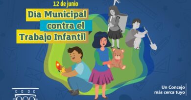 El 12 de junio fue instituido como el Día Municipal contra el Trabajo Infantil
