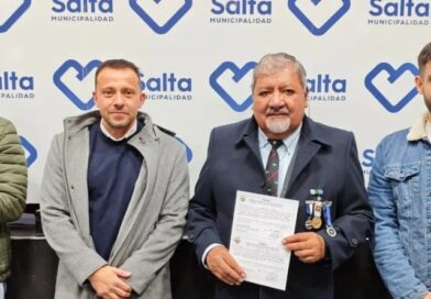 Veteranos de Malvinas recibieron obleas de estacionamiento gratuito