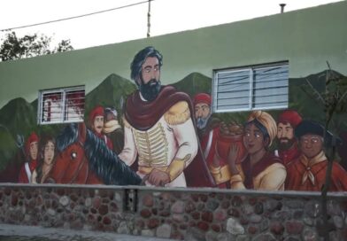 Quedó inaugurado el tercer mural del Paseo del Alto Molino