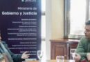 El ministro Ignacio Jarsún recibió a Mariana Aranda