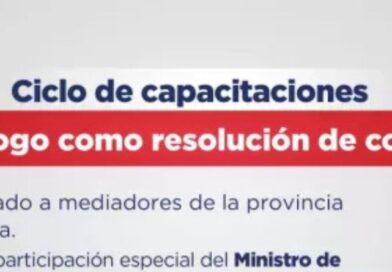 Provincia y Nación impulsan el ciclo de capacitaciones “El Diálogo como Resolución de Conflictos