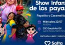 Los payasos Papelito y Caramelito llegan con un gran show gratuito para los chicos