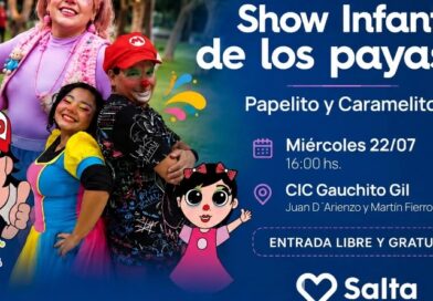 Los payasos Papelito y Caramelito llegan con un gran show gratuito para los chicos