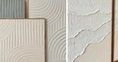 Aprendé sobre pintura y decoración con el taller intensivo de cuadros texturizados
