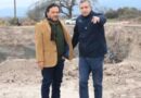 Comenzó la construcción del canal pluvial de la Autopista del Valle de Lerma: Sáenz supervisó las obras