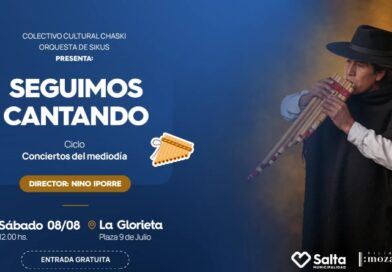 “Conciertos del Mediodía” regresa a la plaza 9 de Julio con música de sikus