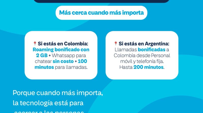 Terremoto en Colombia: Personal bonifica servicios para clientes que se encuentran en Colombia y para las llamadas desde Argentina a ese destino