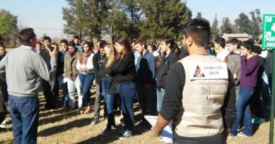 Capacitaron en medidas de prevención sobre sismos a empleados de la Universidad Católica de Salta
