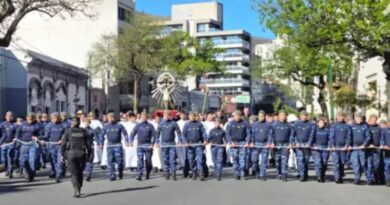 Se desarrolló con normalidad el operativo de seguridad por la Procesión del Milagro 2026