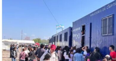 El Tren “25 de Mayo” finaliza la atención a los vecinos de Gral. Güemes con 20 servicios