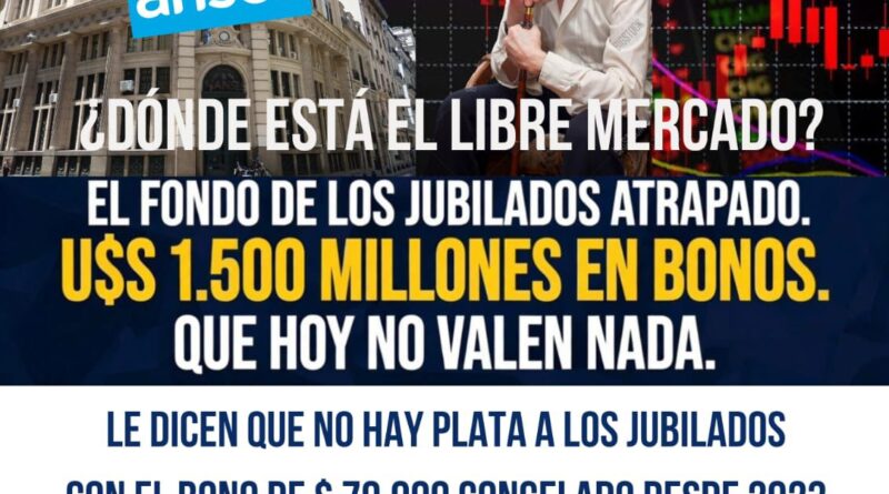 QUEBRÓ ALBANESI. ANSES PUSO LA PLATA DE LOS JUBILADOS.