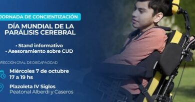 La Municipalidad realizará una jornada de concientización sobre parálisis cerebral