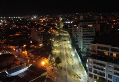 Vecinos destacaron la nueva iluminación en Junín y las vías del ferrocarril