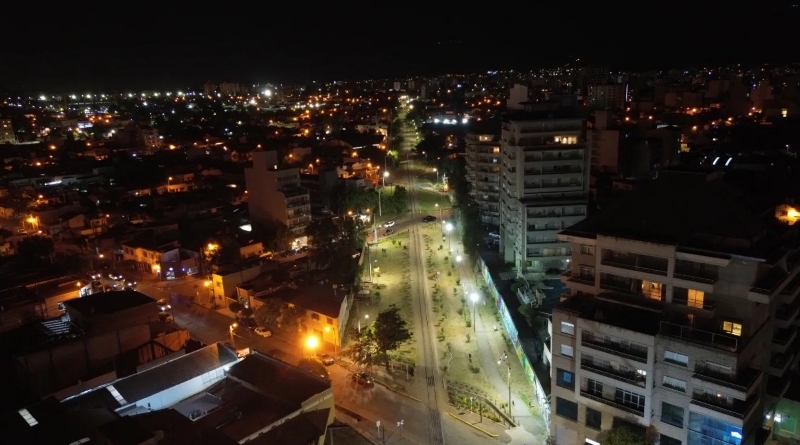 Vecinos destacaron la nueva iluminación en Junín y las vías del ferrocarril