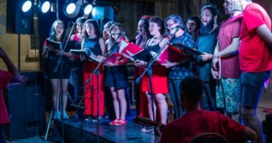 Una noche a puro canto coral llega al Centro Cultural Dino Saluzzi