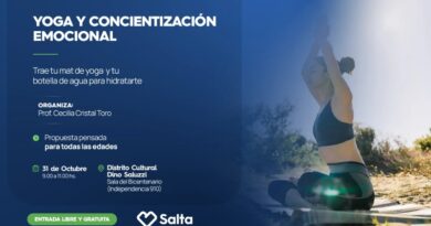 El Dino Saluzzi tendrá una jornada de yoga, bienestar y expresión artística