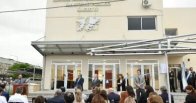 Sáenz participó en la inauguración del nuevo edificio del Ministerio Público en Ciudad Judicial