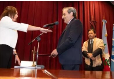 Sáenz participó del acto de juramento de María Edith Rodríguez como fiscal ante la Corte Nº 2.